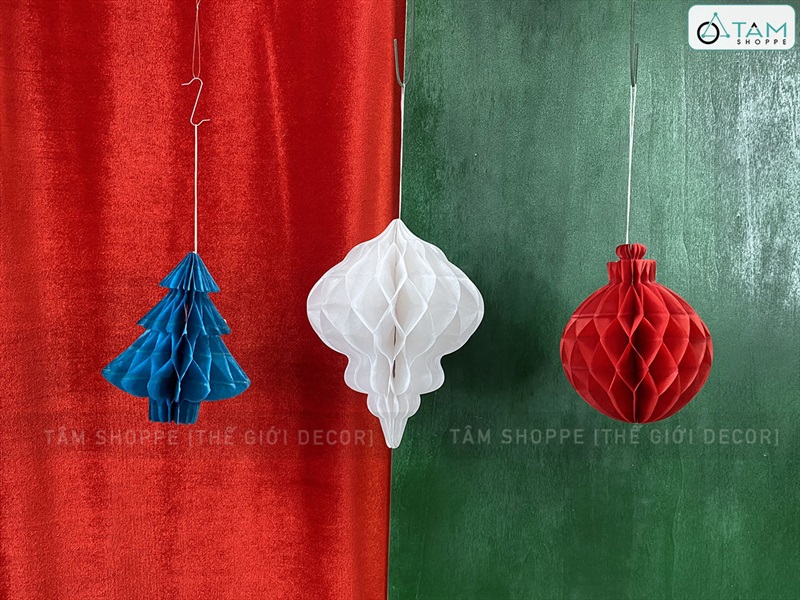 Set 03 Giấy xếp thông châu nhũ tuyết (Nhiều màu) C13 - 17cm GIAYXEP-02